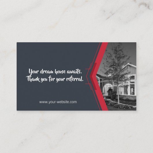 Carte de visite BC18027-KW de Keller Williams (Dos)