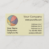 Carte De Visite Beach Ball (Devant)