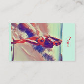 Carte De Visite Beach Girl Thunder_Cove (Dos)