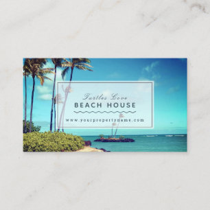 Carte De Visite Beach House B&B Location de vacances Photo