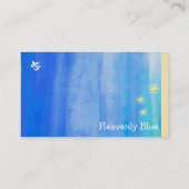 Carte De Visite Beach Restaurant2 Blue sky ocean honu plemeria (Dos)