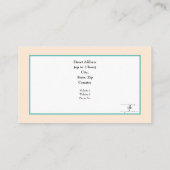 Carte De Visite Beachy Na ! 3 (Dos)