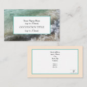 Carte De Visite Beachy Na ! 3 (Devant / Derrière)