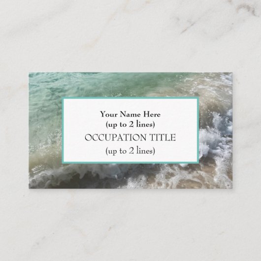 Carte De Visite Beachy Na ! 3 (Devant)