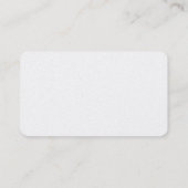 Carte De Visite Beau art fractal (Dos)