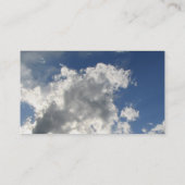 Carte De Visite Beau ciel (Dos)