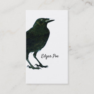 Carte De Visite Beau Corvid Corvid Corvid Corvid Corvid Crow Noir