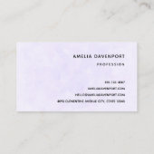 Carte De Visite Beau Dragon avec Couronne élégante (Dos)