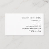 Carte De Visite Beau gâteau de fête de Glam brillant (Dos)