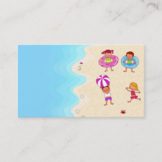 Carte De Visite beau modèle intéressant mignon pour les enfants de