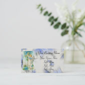 Carte De Visite Beau oubliez-moi pas ange (Debout devant)