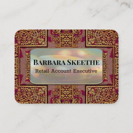 Carte De Visite Beau professionnel unique de McKintz (Devant)