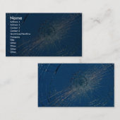 Carte De Visite Beau verre brisé (Devant / Derrière)