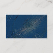 Carte De Visite Beau verre brisé (Dos)