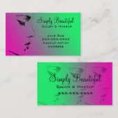 Carte De Visite beau visage (Devant / Derrière)