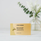 Carte De Visite Beau Vista Bee Logo Professionnel (Debout devant)