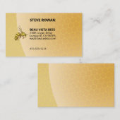 Carte De Visite Beau Vista Bee Logo Professionnel (Devant / Derrière)