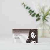 Carte De Visite Beauté (Debout devant)