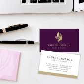 Carte De Visite Beauté Bien-Être Votre Logo