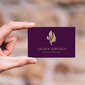 Carte De Visite Beauté Bien-Être Votre Logo