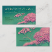 Carte De Visite Beauté dans le rose (Devant / Derrière)