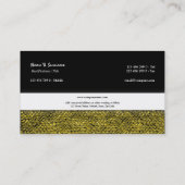 Carte De Visite beauté de coiffeur de spa de salon (Dos)