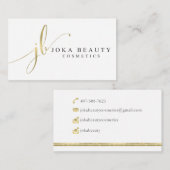 Carte De Visite Beauté de Joka (Devant / Derrière)
