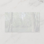 Carte De Visite Beauté de natures (Dos)