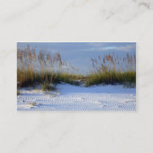 Carte De Visite Beauté de plage (Dos)