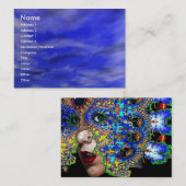 Carte De Visite Beauté EPHÉMÉRALE, Mode, Cosmétique, Artiste maqui (Devant / Derrière)