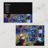 Carte De Visite Beauté EPHÉMÉRALE, Mode, Cosmétique, Artiste maqui (Devant / Derrière)