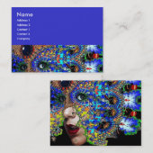 Carte De Visite Beauté EPHÉMÉRALE, Mode, Cosmétique, Artiste maqui (Devant / Derrière)