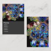 Carte De Visite Beauté EPHÉMÉRALE, Mode, Cosmétique, Artiste maqui (Devant / Derrière)