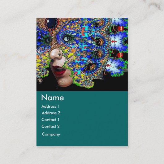 Carte De Visite Beauté EPHÉMÉRALE, Mode, Cosmétique, Artiste maqui (Devant)