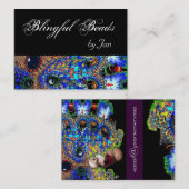 Carte De Visite Beauté EPHÉMÉRALE, Mode, Cosmétique, Artiste maqui (Devant / Derrière)