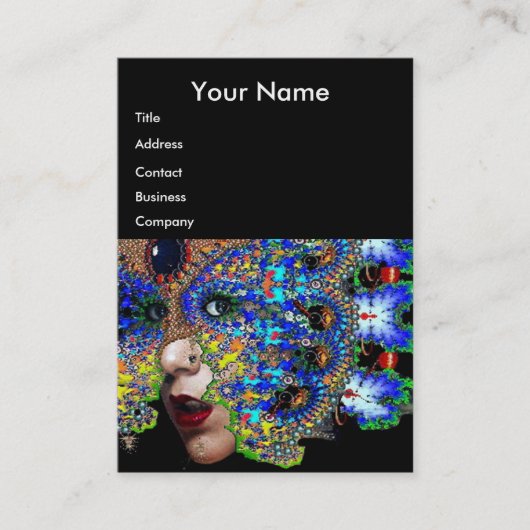 Carte De Visite Beauté EPHÉMÉRALE, Mode, Cosmétique, Artiste maqui (Devant)