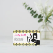 Carte De Visite Beauté et cheveux (Debout devant)