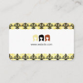 Carte De Visite Beauté et cheveux (Dos)