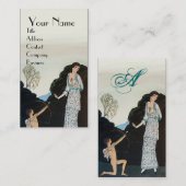 CARTE DE VISITE BEAUTÉ ET CUPIDE - MODE DESIGNER MAKEUP ARTISTE (Devant / Derrière)