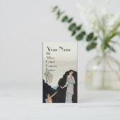 CARTE DE VISITE BEAUTÉ ET CUPIDE - MODE DESIGNER MAKEUP ARTISTE (Debout devant)