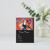 CARTE DE VISITE BEAUTÉ ET PHOENIX, DESIGNER MODE COMPOSÉ ARTISTE (Debout devant)