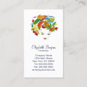 Carte De Visite Beauté naturelle - CHANGEZ la COULEUR/ (Dos)