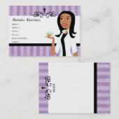 Carte De Visite Beauté Perfection (Devant / Derrière)