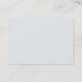 Carte De Visite Beauté - potelée (Dos)