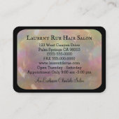 Carte De Visite Beauté professionnelle II de coiffeur (Dos)