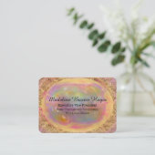 Carte De Visite Beauté professionnelle ronde de Baxterfynes (Debout devant)