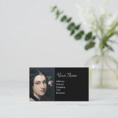 Carte De Visite BEAUTÉ ROMANTIQUE, Spa de salon, Artiste de maquil (Debout devant)