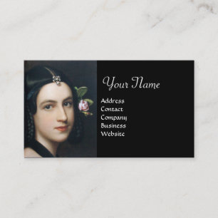 Carte De Visite BEAUTÉ ROMANTIQUE, Spa de salon, maquilleur