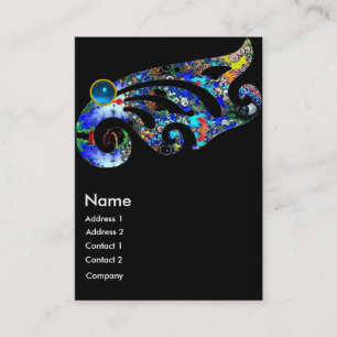 Carte De Visite Beauté SAPPHIRE ÉPHÉMÈRE ,Salon,Spa,Artiste Maquil