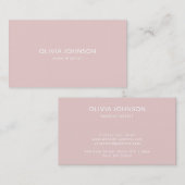 Carte De Visite Beauté tendance moderne ou professionnel (Devant / Derrière)